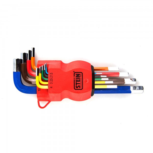 Llave allen col. cr-v. 9 pc. larga