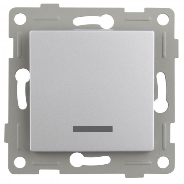 S-empot.one plata pulsador luminoso