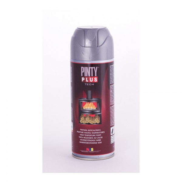 Pintura en spray tech 520 cc anticalórica a150 plata