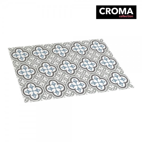 Alfombra vinílica croma hidra topo 45 x 75 cm