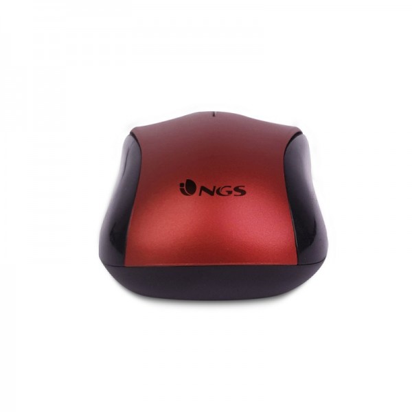 Ngs ratón óptico wired red