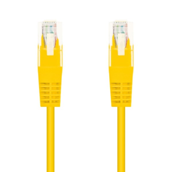 Nanocable latiguillo cat.6 utp 30cm amarillo