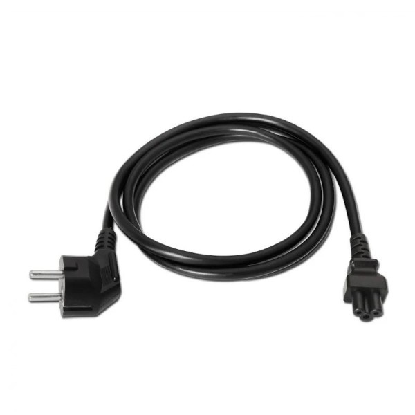 Aisens alimentación trébol cee7/m-c5/h negro 1.5m