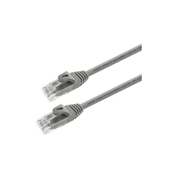 Aisens latiguillo rj45 cat.6a utp blanco 25cm