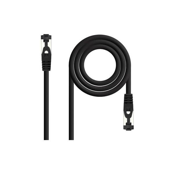 Nanocable cable red cat. 8.1 2ghz sstp negro 2m