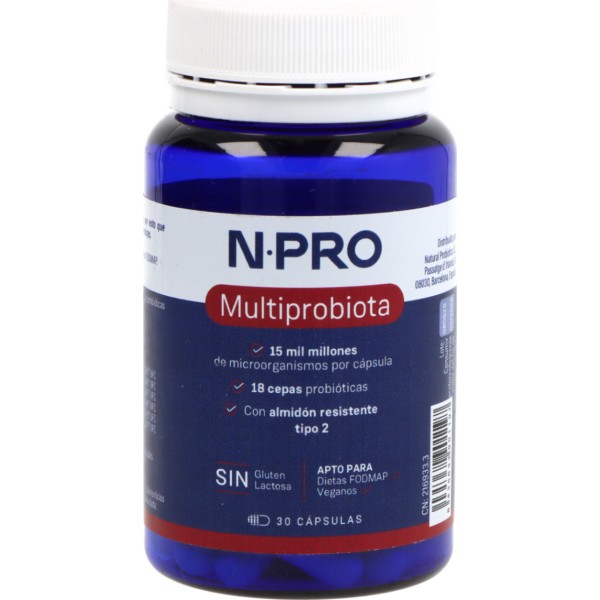 Npro Multiprobiota 30 Capsulas